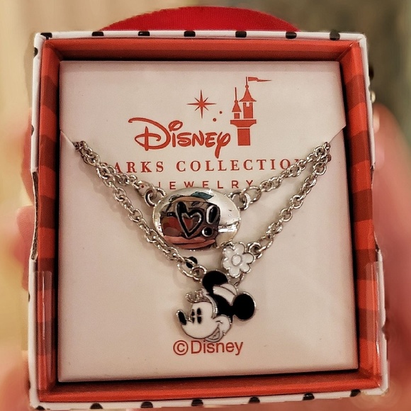 Disney Jewelry - DISNEY PARKS METAL MICKEY ENAMEL NECKLACE